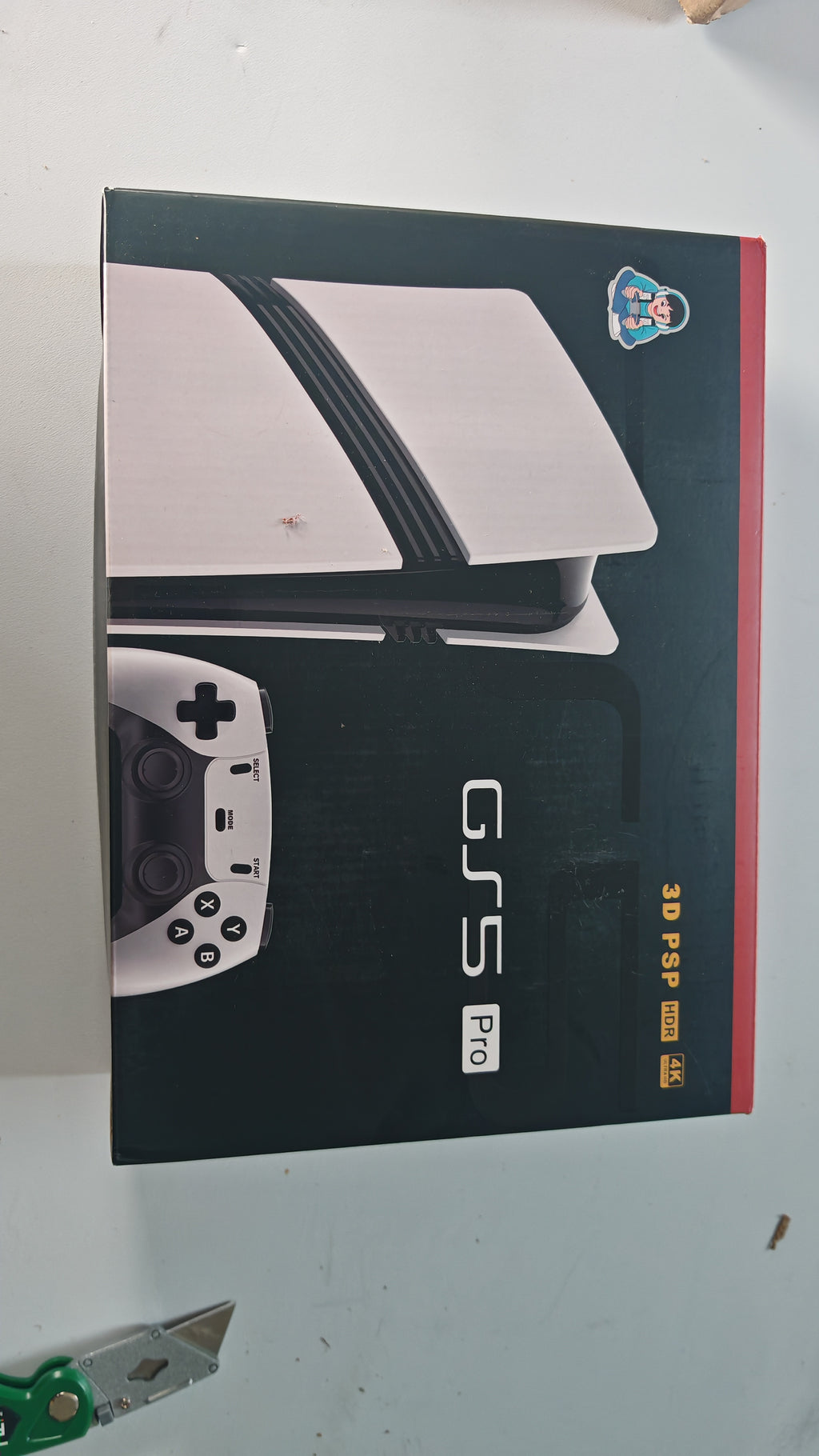 🎮 Console Rétro G5S Pro – Gaming 4K + 2 Manettes Sans Fil