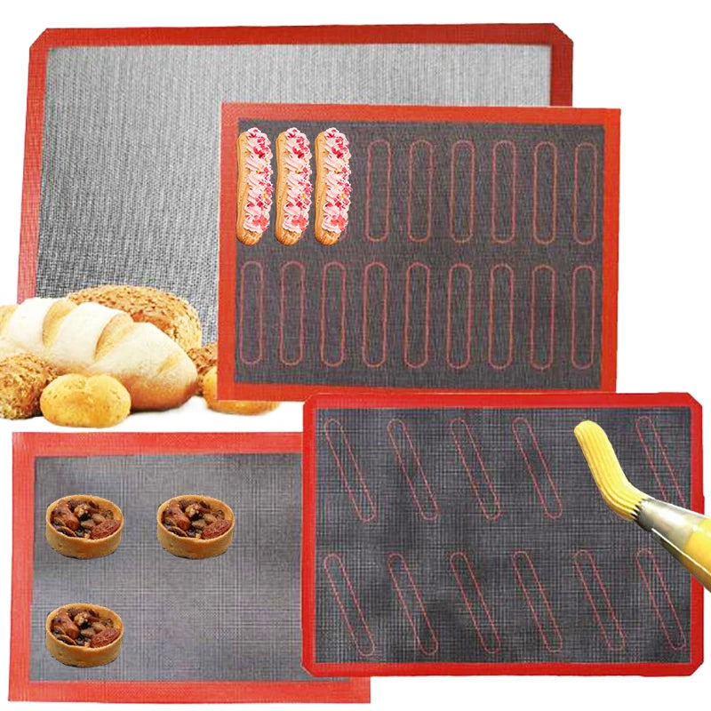 Tapis cuisson perforé antiadhésif réutilisable