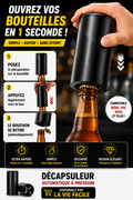 Effortless Stainless Steel Automatic Bottle Opener for Easy Beverage Enjoyment - La vie facile
