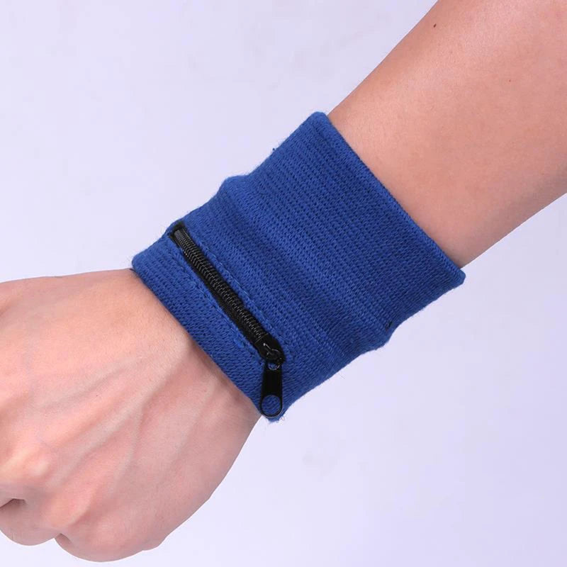 Bracelet de sport avec poche zippée – Gardez vos essentiels à portée de main