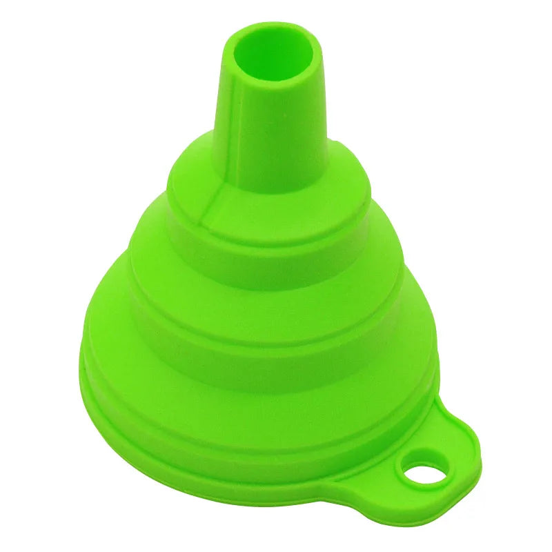 Entonnoir Pliable en Silicone : Optimisez Vos Transvasements avec Praticité