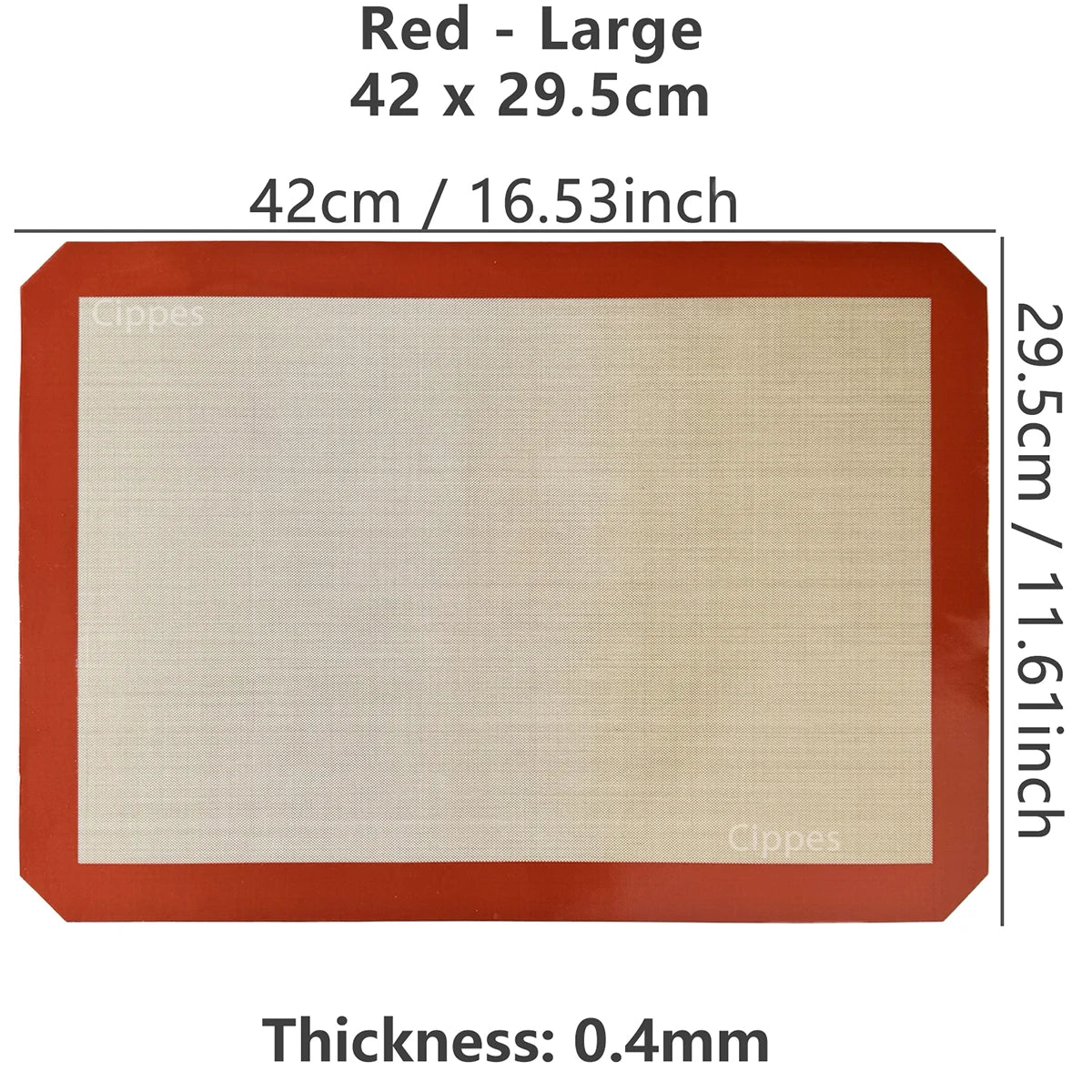 Tapis cuisson en silicone réutilisable pour des préparations réussies