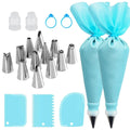 Poche à douille - Kit pâtisserie avec poches réutilisables et douilles en inox