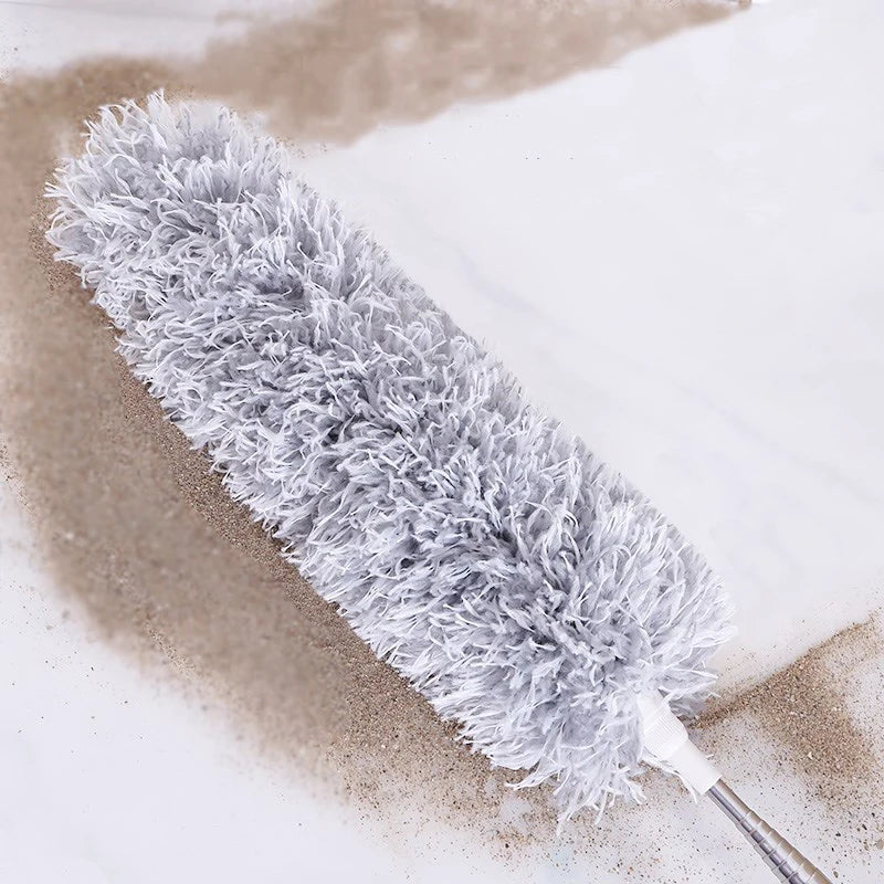 Plumeau microfibre télescopique à tête flexible - La vie facile