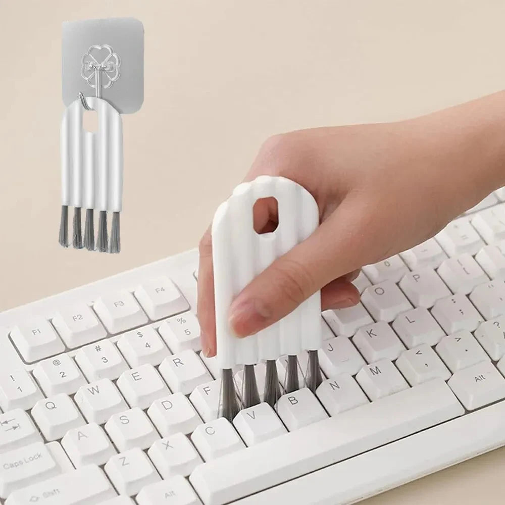 Brosse de nettoyage pour clavier et interstices - La vie facile