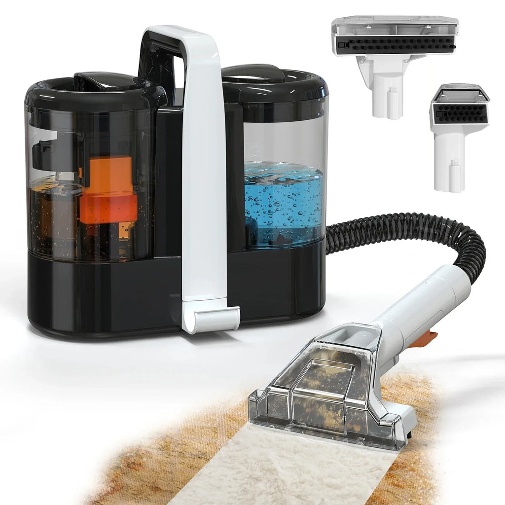 Shampouineuse portable 600 W pour tapis et canapé - La vie facile