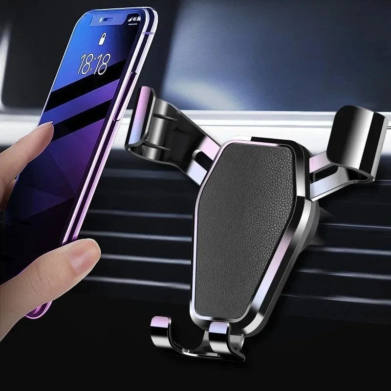 Support téléphone voiture pour grille d’aération