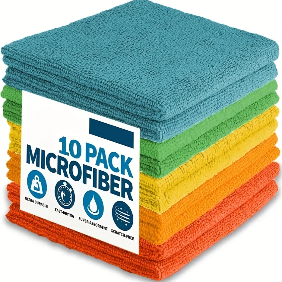 Chiffons microfibres – Lots de 3, 5, 10 ou 20