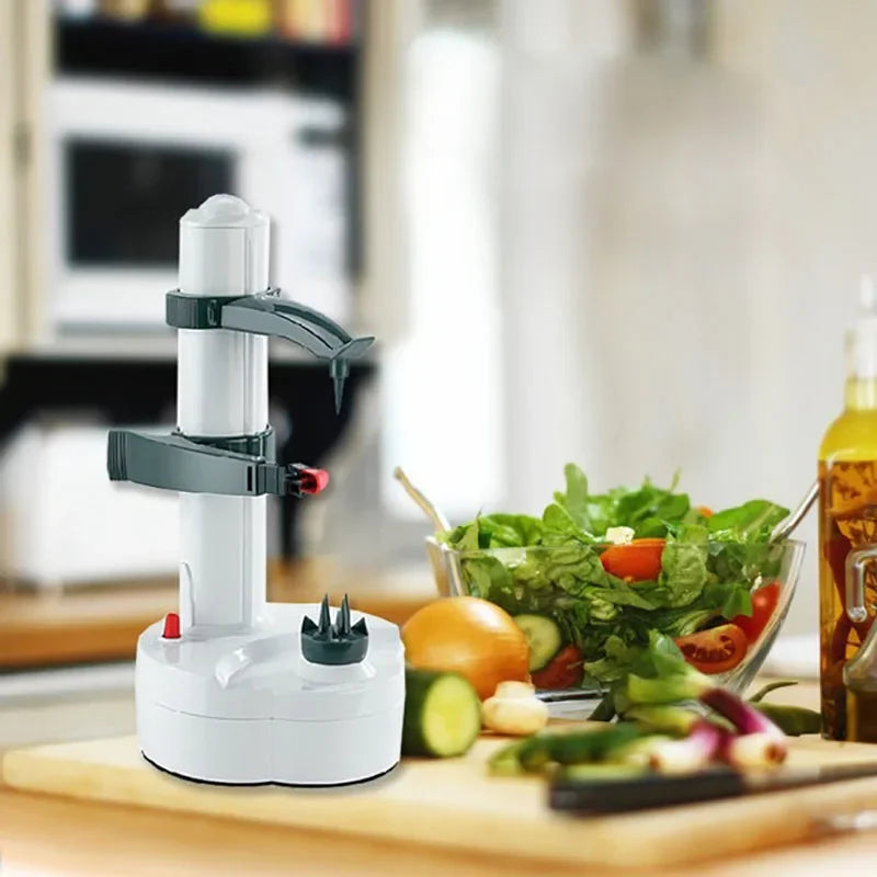 Éplucheur Électrique Automatique pour Fruits et Légumes - La vie facile