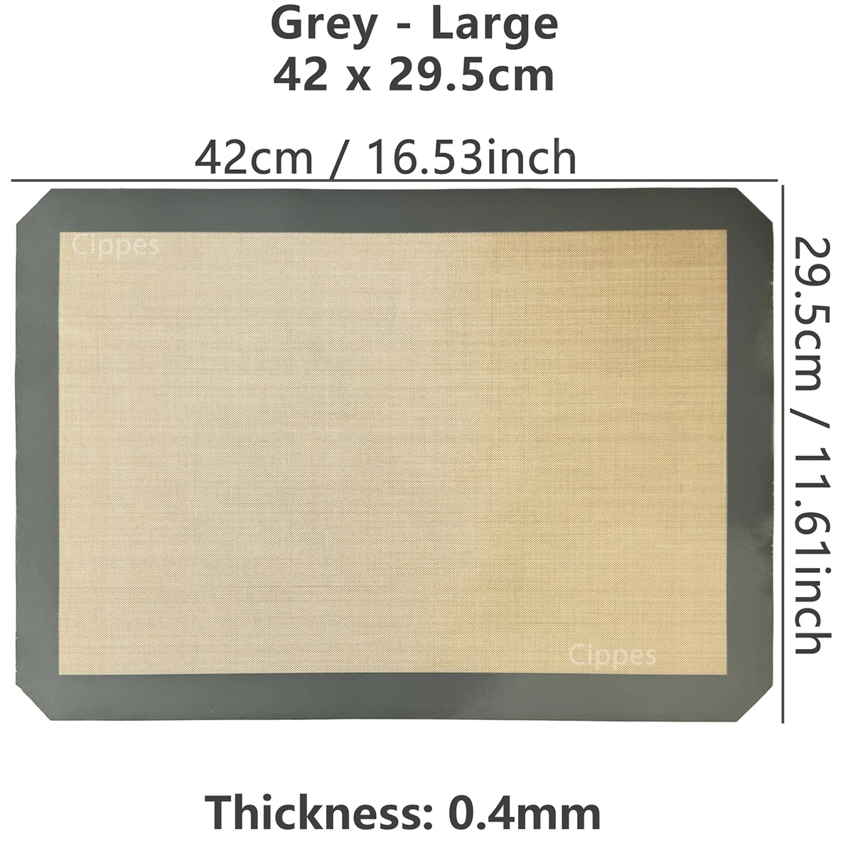 Tapis cuisson en silicone réutilisable pour des préparations réussies