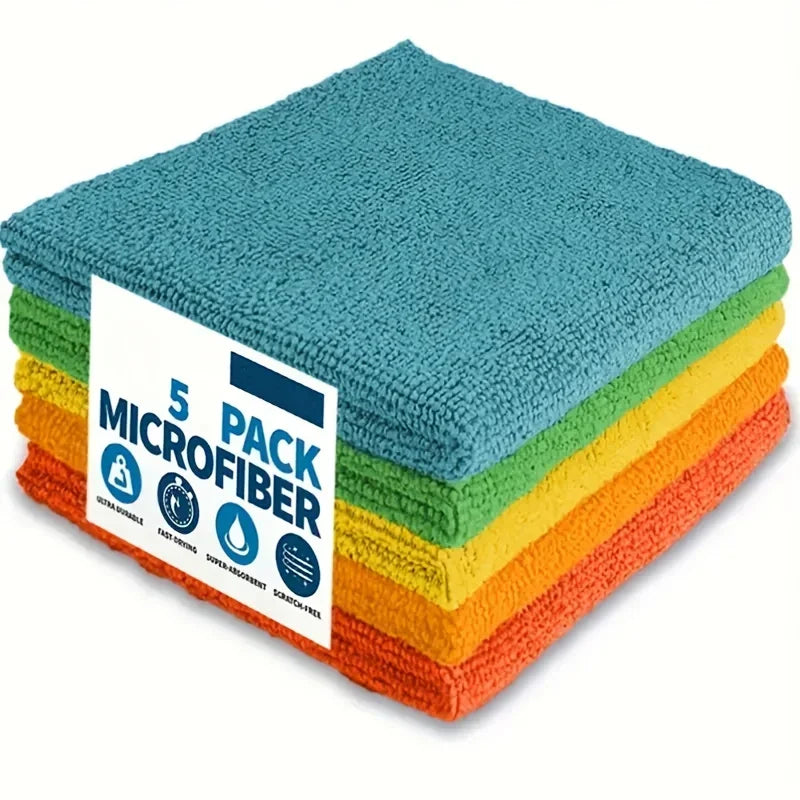 Chiffons microfibres – Lots de 3, 5, 10 ou 20 - La vie facile