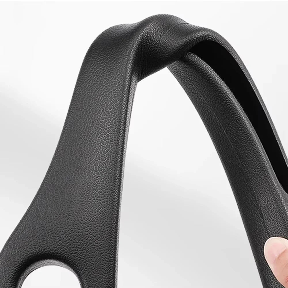 Bouche-trous siège voiture – Lot de 2 accessoires anti-chute noirs pour garder vos essentiels à portée de main