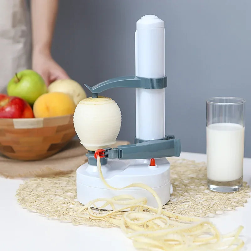 Éplucheur Électrique Automatique pour Fruits et Légumes - La vie facile