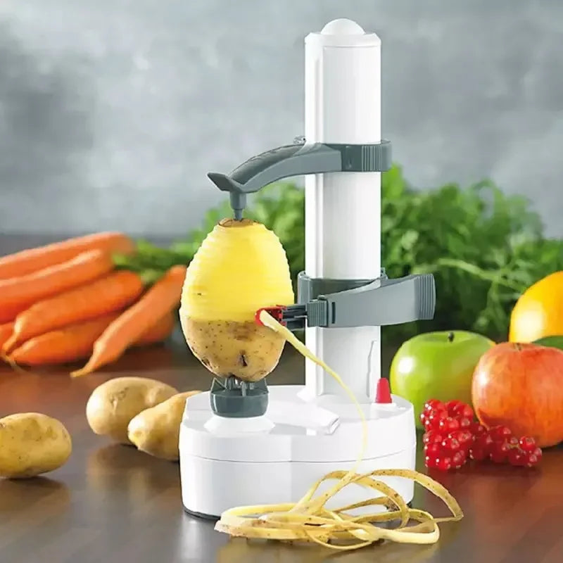 Éplucheur Électrique Automatique pour Fruits et Légumes - La vie facile
