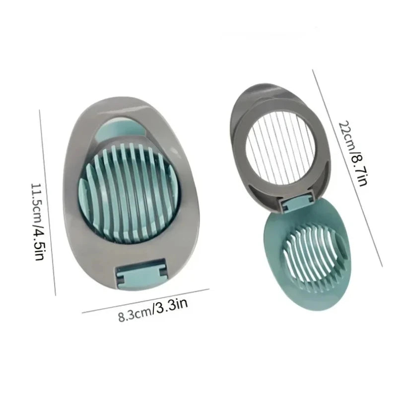Coupe-œufs à fils en acier inoxydable – Tranches régulières et rapides - La vie facile