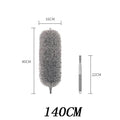 Plumeau microfibre télescopique à tête flexible - La vie facile
