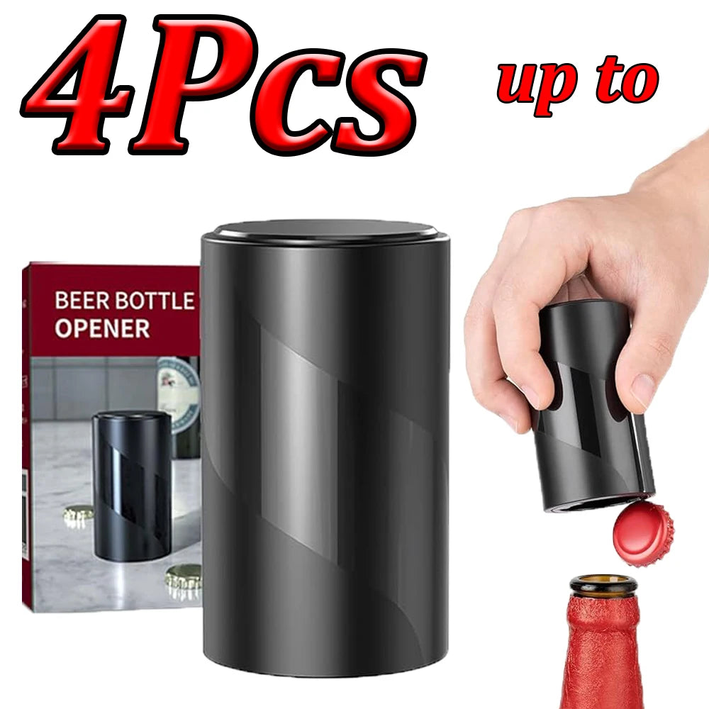 Décapsuleur Automatique à Pression – Ouvre-Bouteille Rapide & Pratique