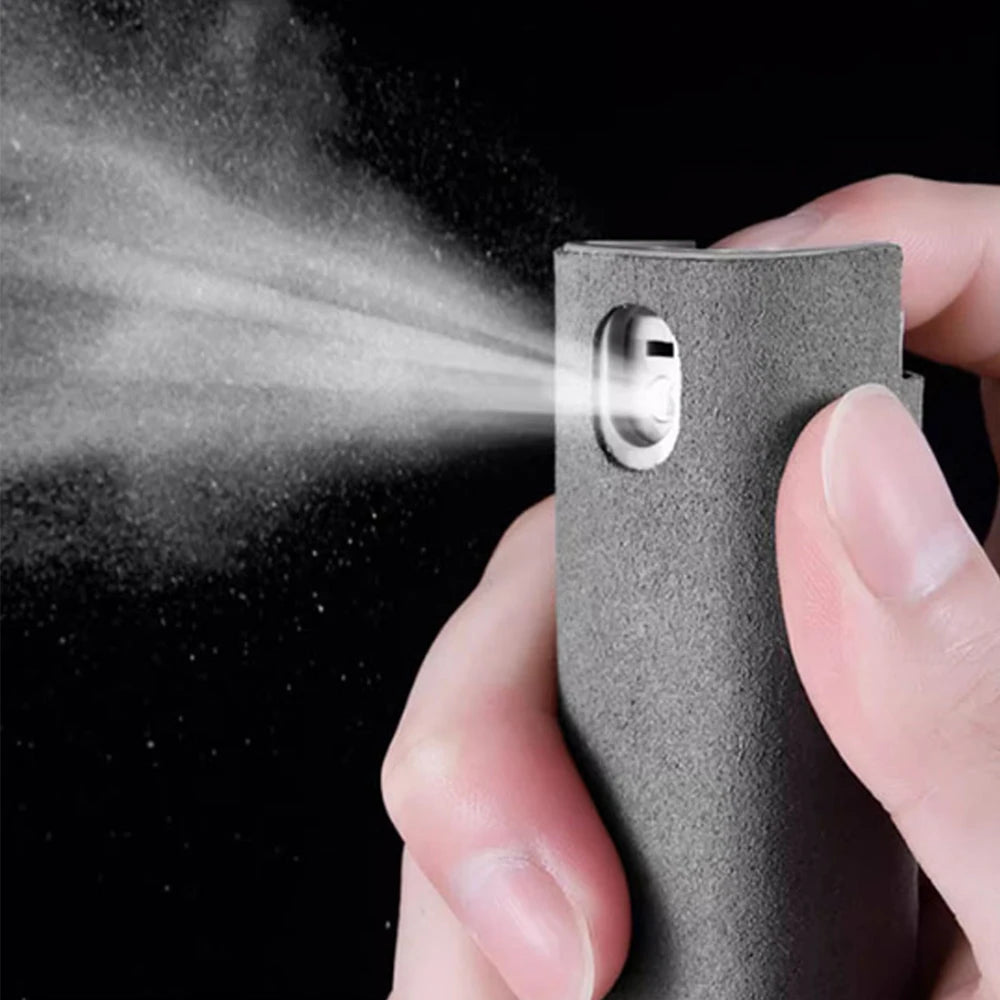 Nettoyeur d’écran spray et microfibre – Sans liquide - La vie facile