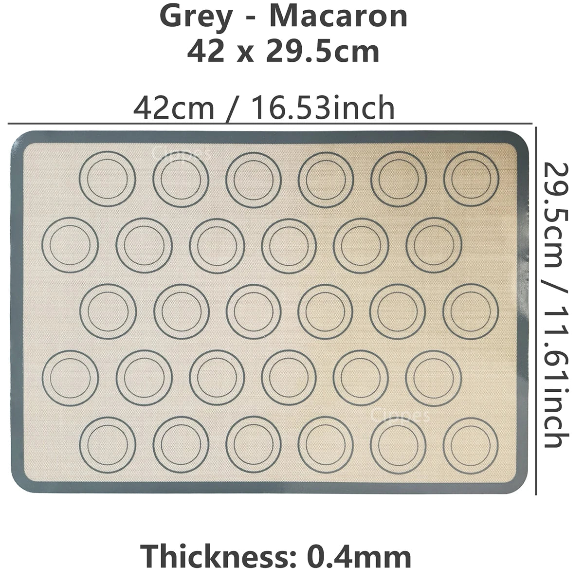Tapis cuisson en silicone réutilisable pour des préparations réussies