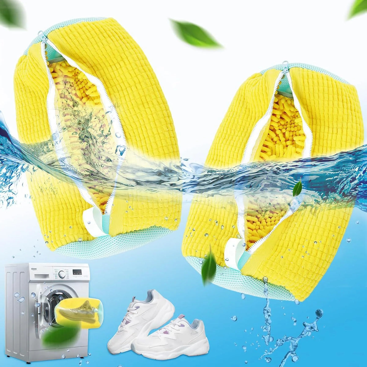 Sac de lavage pour chaussures en machine - La vie facile