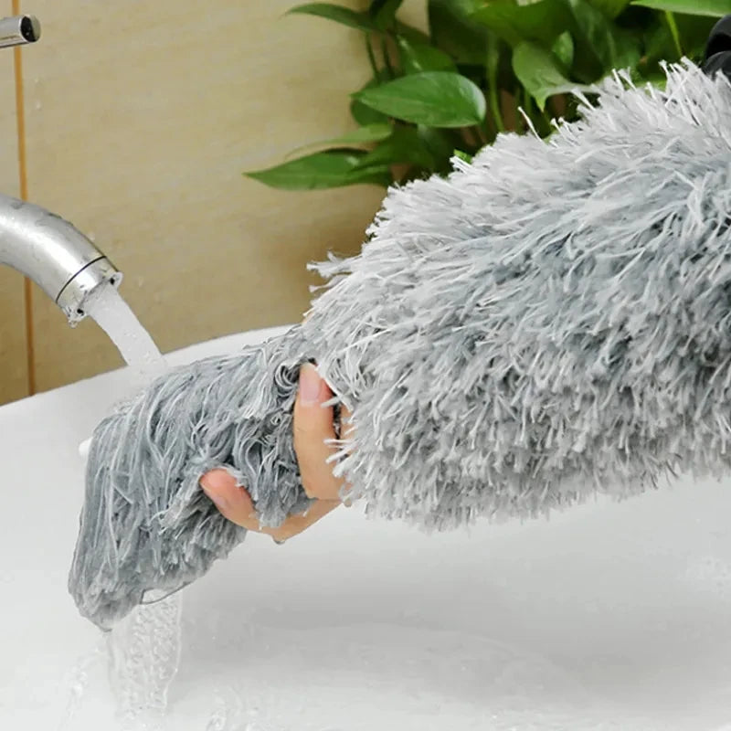Plumeau microfibre télescopique à tête flexible - La vie facile