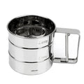 Tamis à Farine Inox Manuel avec Poignée Pratique - Pour des Pâtisseries Parfaites