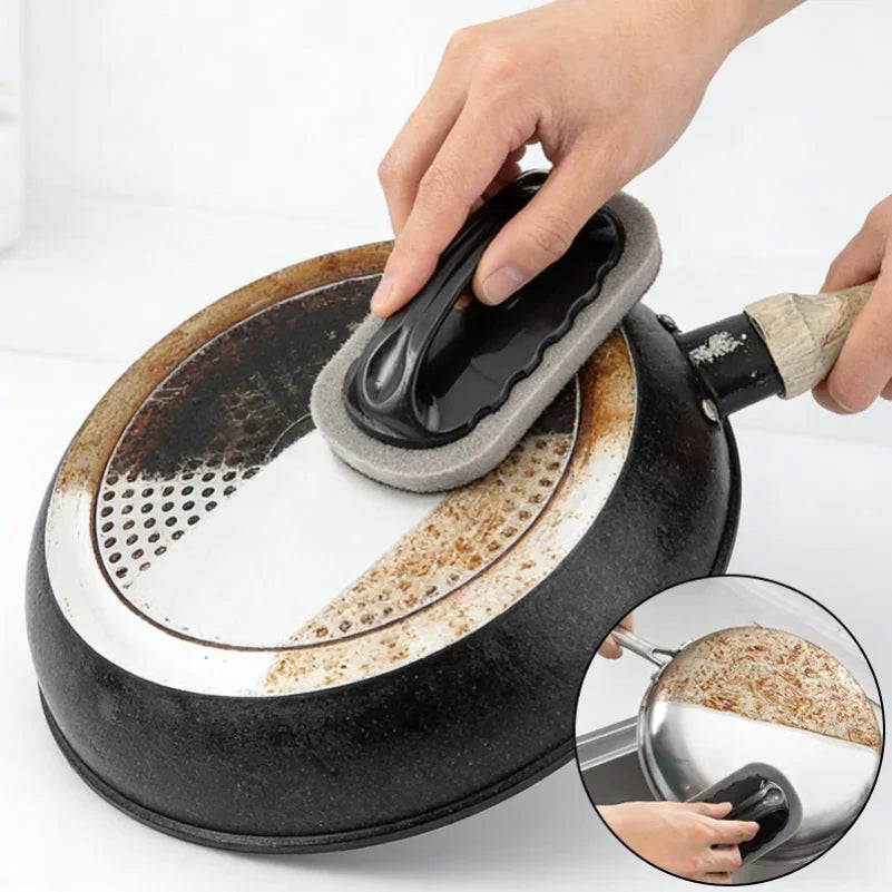 Brosse de nettoyage avec poignée pour cuisine - La vie facile