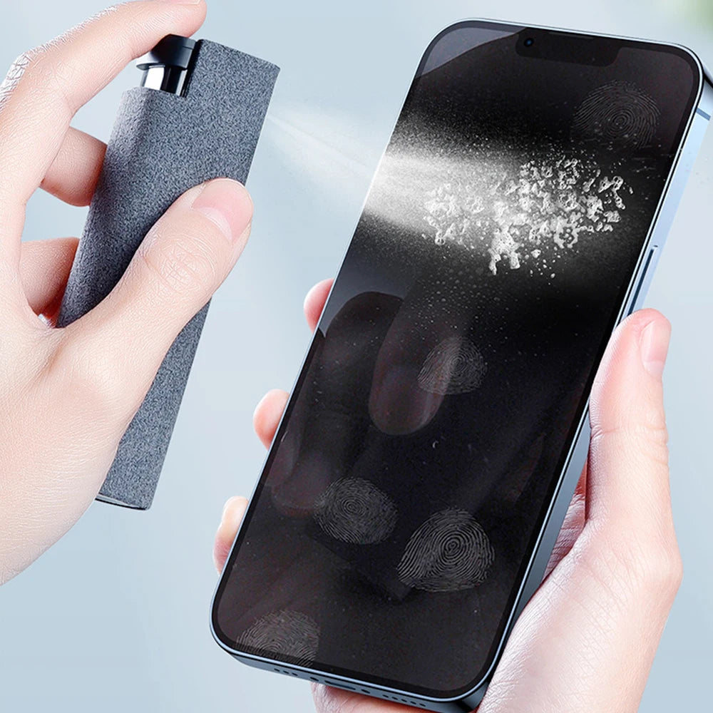 Nettoyeur d’écran spray et microfibre – Sans liquide - La vie facile
