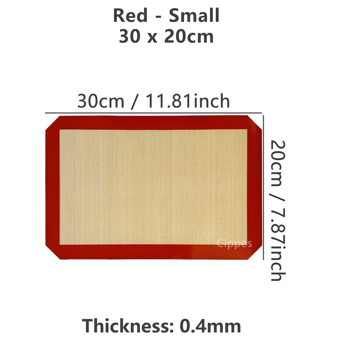 Tapis cuisson en silicone réutilisable pour des préparations réussies