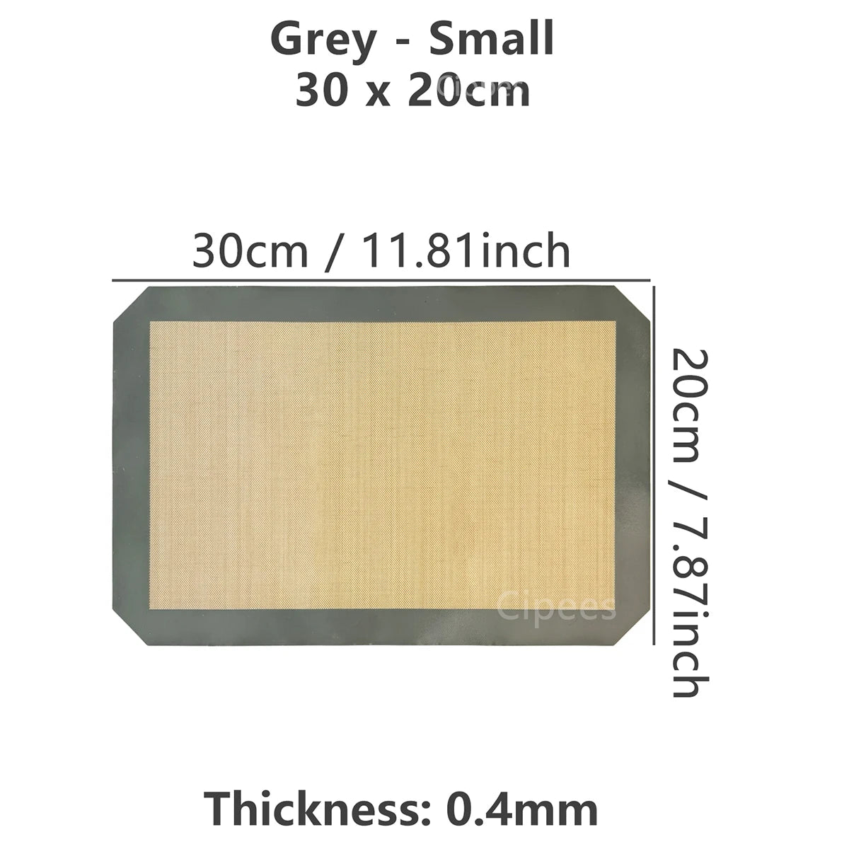 Tapis cuisson en silicone réutilisable pour des préparations réussies