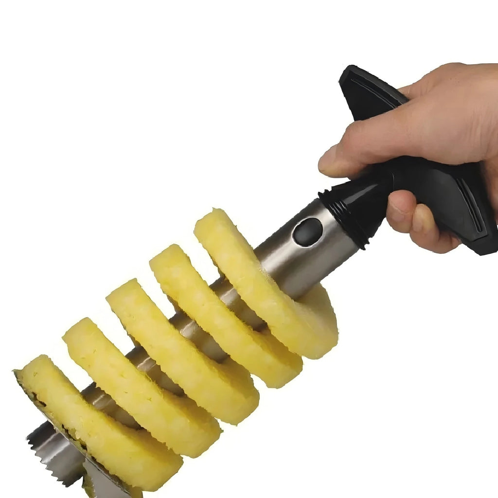 Coupe-ananas en inox – Évideur et trancheur - La vie facile