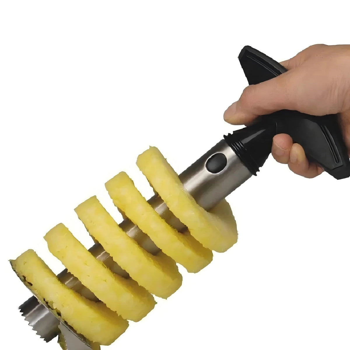 Coupe-ananas en inox – Évideur et trancheur - La vie facile