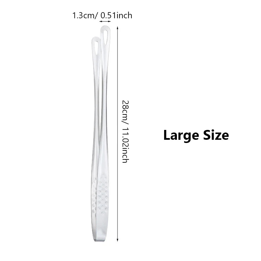 Pince de Cuisine Inox Longue - Pratique et Élégante en Deux Tailles