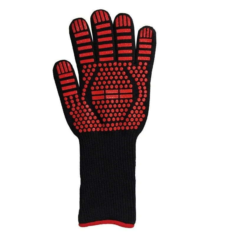 Gant cuisson thermique en silicone pour four et barbecue