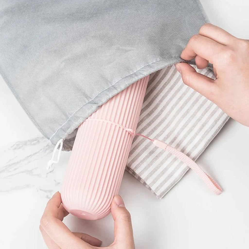 Étui de voyage pour brosse à dents et dentifrice - La vie facile